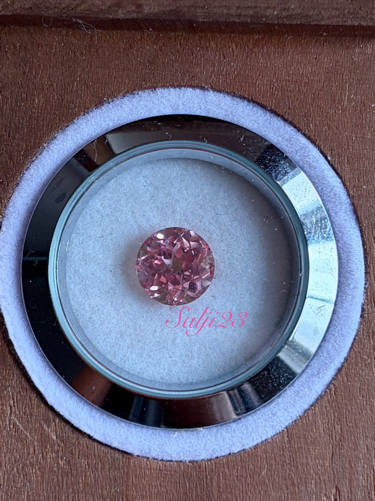 Lab Grown 272 Carat Round Pink Sapphire